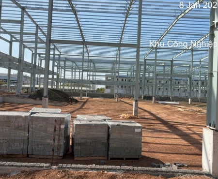 Dự án nhà xưởng ở đồng xoài